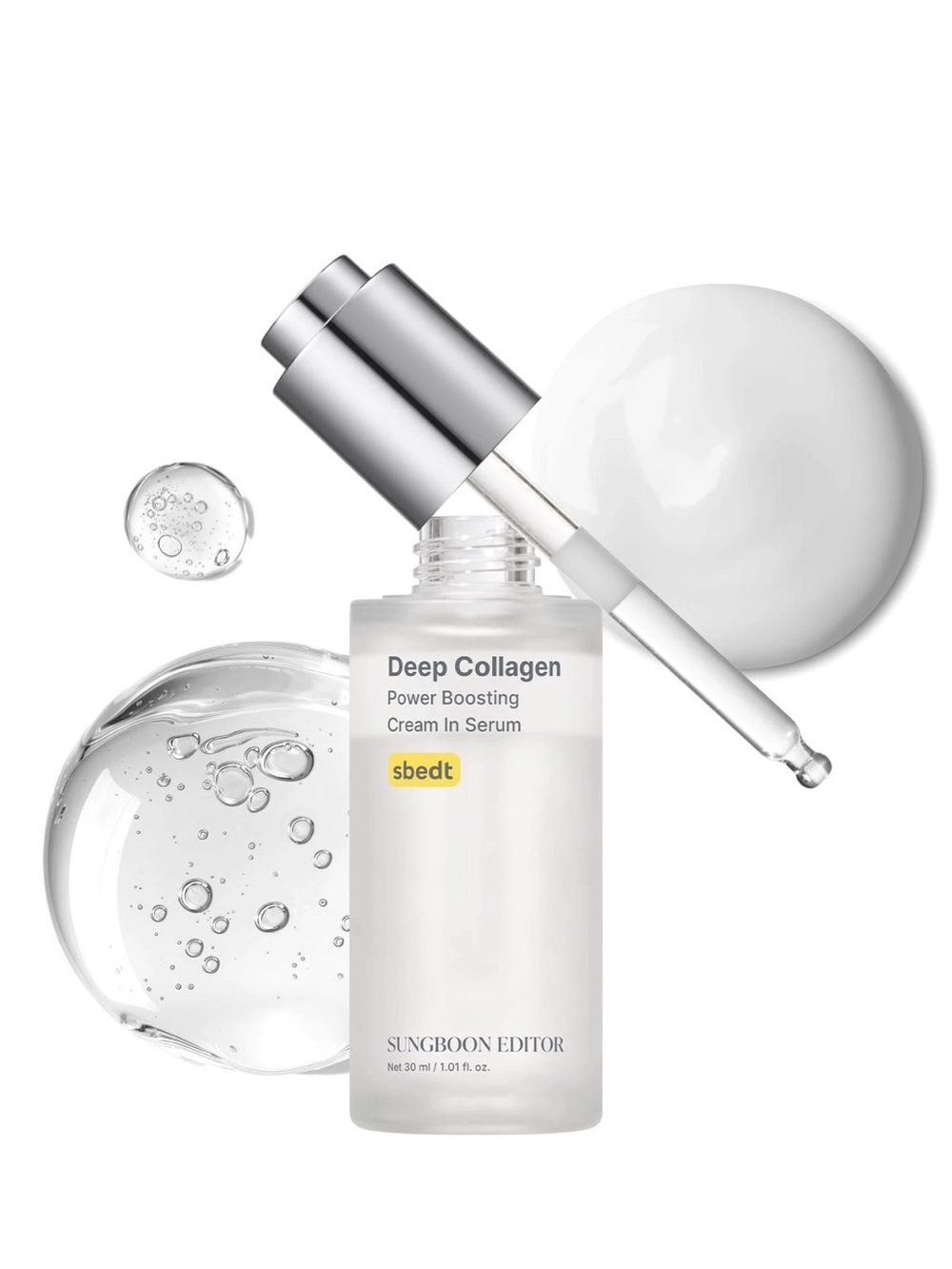 Deep Collagen Power Boosting Cream In Serum
